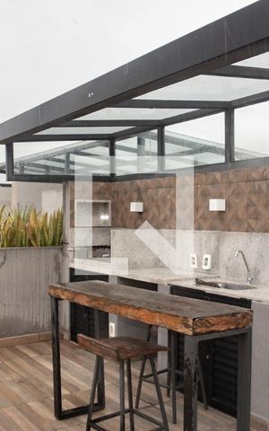 Studio à venda com 29m², 1 quarto e sem vagaÁrea comum - Rooftop/Churrasqueira