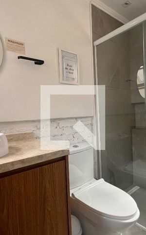 Studio para alugar com 29m², 1 quarto e sem vagaBanheiro