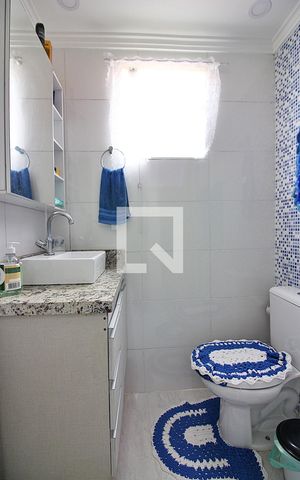Apartamento para alugar com 56m², 2 quartos e 1 vagaBanheiro Social