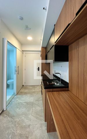 Studio à venda com 21m², 1 quarto e sem vagaCozinha