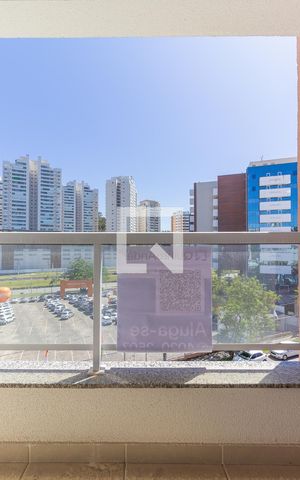 Apartamento para alugar com 33m², 1 quarto e 1 vaga Apartamento para alugar com 33m², 1 quarto e 1 vagaPlaquinha