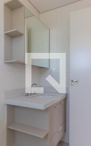 Apartamento para alugar com 33m², 1 quarto e 1 vaga Apartamento para alugar com 33m², 1 quarto e 1 vagaBanheiro da Suíte