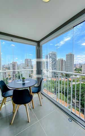 Studio à venda com 36m², 1 quarto e sem vagaVaranda
