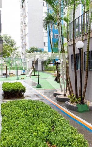 Apartamento à venda com 48m², 2 quartos e 1 vagaÁrea comum
