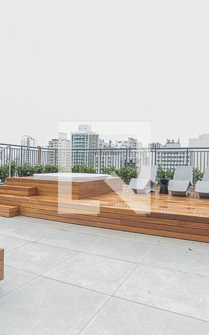 Apartamento para alugar com 26m², 1 quarto e sem vagaRooftop