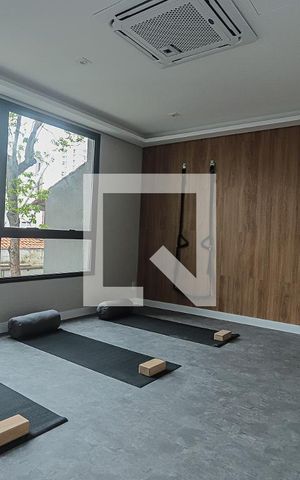 Apartamento para alugar com 26m², 1 quarto e sem vagaÁrea comum Sala Yoga