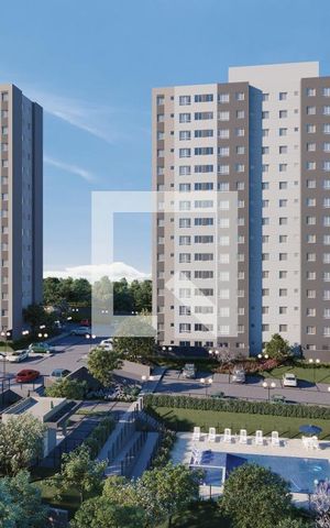 Apartamento à venda com 44m², 2 quartos e 1 vaga