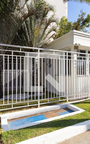 Apartamento para alugar com 69m², 2 quartos e 1 vagaFachada e portaria