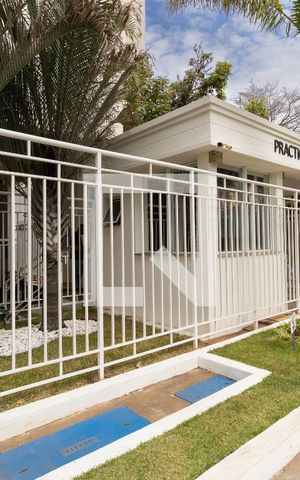 Apartamento para alugar com 69m², 2 quartos e 1 vagaFachada e portaria
