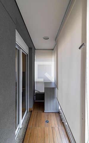 Studio para alugar com 41m², 1 quarto e 1 vaga Studio para alugar com 41m², 1 quarto e 1 vagaVaranda