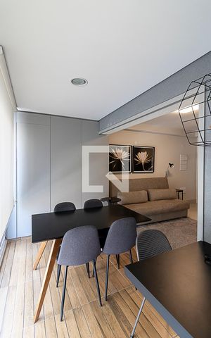 Studio para alugar com 41m², 1 quarto e 1 vaga Studio para alugar com 41m², 1 quarto e 1 vagaVaranda