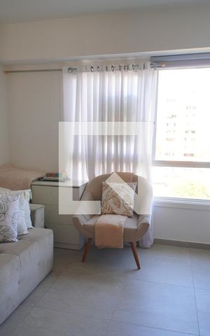 Studio à venda com 25m², 1 quarto e sem vagaSala - Quarto
