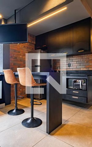 Apartamento à venda com 30m², 1 quarto e sem vaga Apartamento à venda com 30m², 1 quarto e sem vagaSala/Cozinha