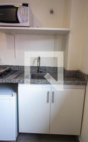 Studio para alugar com 35m², 1 quarto e sem vaga Studio para alugar com 35m², 1 quarto e sem vagaCozinha