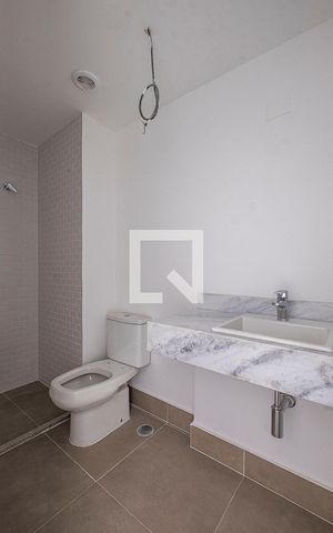 Studio para alugar com 27m², 1 quarto e 1 vaga Studio para alugar com 27m², 1 quarto e 1 vagaBanheiro