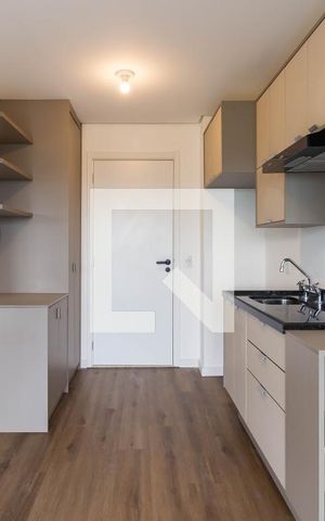 Apartamento para alugar com 32m², 1 quarto e 1 vaga Apartamento para alugar com 32m², 1 quarto e 1 vagaCozinha e Sala