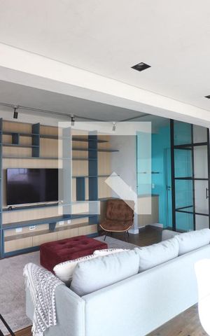 Apartamento para alugar com 50m², 1 quarto e 2 vagasSala 
