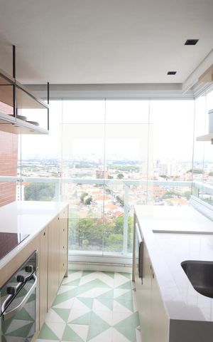 Apartamento para alugar com 50m², 1 quarto e 2 vagasCozinha 