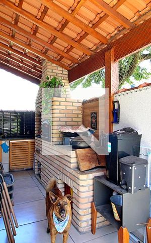 Casa à venda com 59m², 2 quartos e 2 vagasÁrea gourmet
