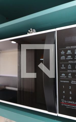 Studio para alugar com 40m², 1 quarto e sem vagaCozinha - microondas