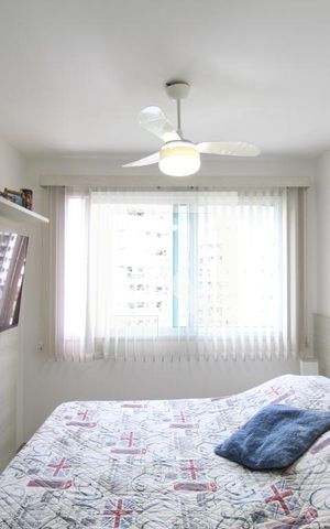 Apartamento à venda com 69m², 2 quartos e 1 vagaQuarto 2