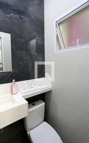 Casa à venda com 278m², 3 quartos e 4 vagasLavabo da Área Gourmet