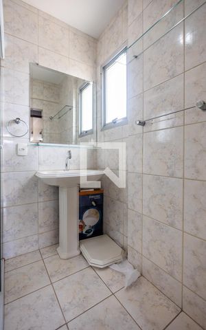 Apartamento para alugar com 80m², 2 quartos e 1 vagaBanheiro da Suíte