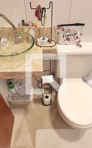 Apartamento à venda com 110m², 2 quartos e 2 vagasBanheiro Social