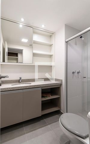Studio à venda com 25m², 1 quarto e sem vaga Studio à venda com 25m², 1 quarto e sem vagaBanheiro