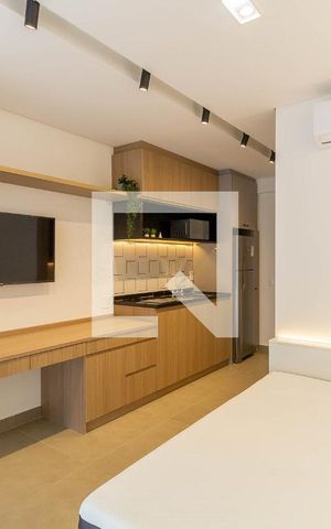 Studio para alugar com 27m², 1 quarto e sem vaga Studio para alugar com 27m², 1 quarto e sem vagaStudio