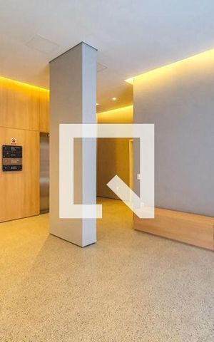 Studio para alugar com 27m², 1 quarto e sem vaga Studio para alugar com 27m², 1 quarto e sem vagaHall de Entrada