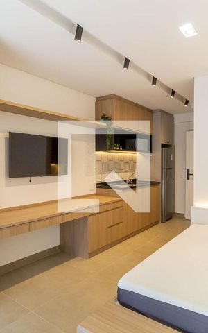 Studio para alugar com 27m², 1 quarto e sem vaga Studio para alugar com 27m², 1 quarto e sem vagaStudio