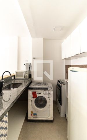 Studio para alugar com 32m², 1 quarto e sem vagaCozinha
