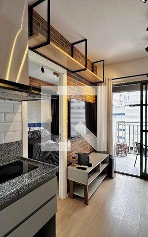 Apartamento à venda com 27m², 1 quarto e sem vaga Apartamento à venda com 27m², 1 quarto e sem vagaCozinha