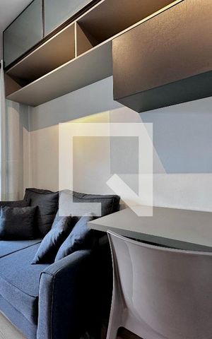 Apartamento à venda com 27m², 1 quarto e sem vaga Apartamento à venda com 27m², 1 quarto e sem vagaSala