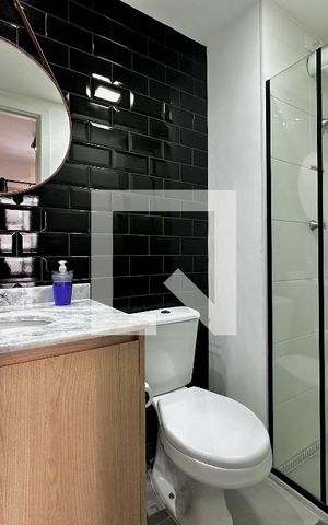 Apartamento à venda com 27m², 1 quarto e sem vaga Apartamento à venda com 27m², 1 quarto e sem vagaBanheiro Suíte
