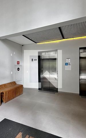 Apartamento à venda com 27m², 1 quarto e sem vaga Apartamento à venda com 27m², 1 quarto e sem vagaHall Social Bloco