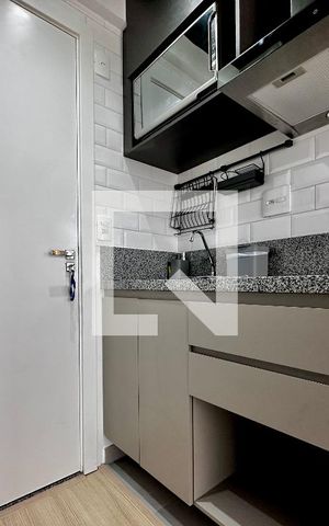 Apartamento à venda com 27m², 1 quarto e sem vaga Apartamento à venda com 27m², 1 quarto e sem vagaCozinha
