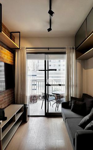 Apartamento à venda com 27m², 1 quarto e sem vaga Apartamento à venda com 27m², 1 quarto e sem vagaSala