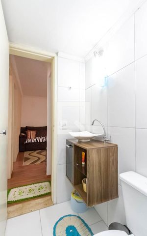 Apartamento para alugar com 46m², 2 quartos e 1 vaga Apartamento para alugar com 46m², 2 quartos e 1 vagaBanheiro