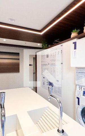 Studio para alugar com 21m², 1 quarto e sem vagaLavanderia