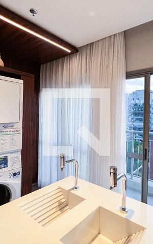 Studio para alugar com 21m², 1 quarto e sem vagaLavanderia