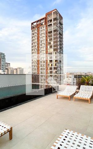 Studio para alugar com 21m², 1 quarto e sem vagaÁrea comum - Piscina