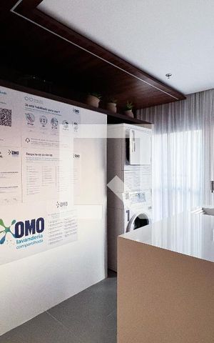 Studio para alugar com 21m², 1 quarto e sem vagaLavanderia