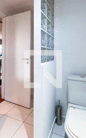 Apartamento para alugar com 80m², 1 quarto e 1 vagaBanheiro da Suíte