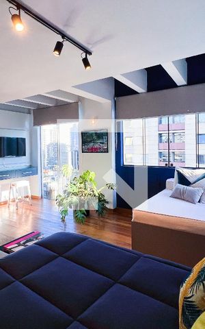 Apartamento para alugar com 80m², 1 quarto e 1 vagaSuíte