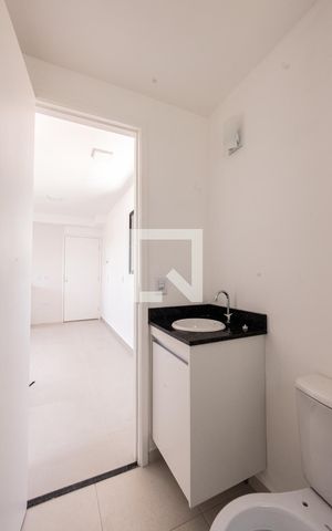 Apartamento para alugar com 30m², 1 quarto e sem vaga Apartamento para alugar com 30m², 1 quarto e sem vagaBanheiro Social