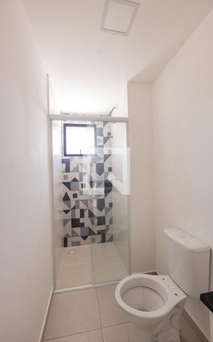 Apartamento para alugar com 57m², 1 quarto e sem vaga Apartamento para alugar com 57m², 1 quarto e sem vagaBanheiro Social