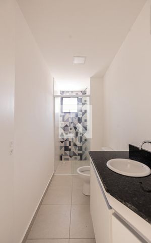 Apartamento para alugar com 57m², 1 quarto e sem vaga Apartamento para alugar com 57m², 1 quarto e sem vagaBanheiro Social