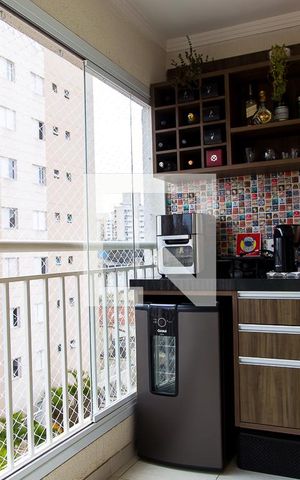 Apartamento à venda com 53m², 2 quartos e 1 vagaVaranda
